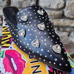 Cape Robbin Bling Slide Flats NWT